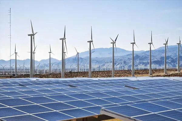 Settore dell'energia solare ed eolica