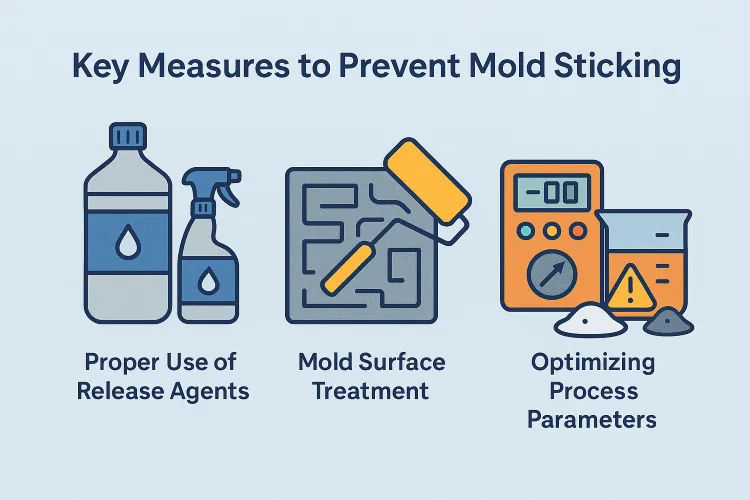 Key Measures to Prevent Mold Sticking