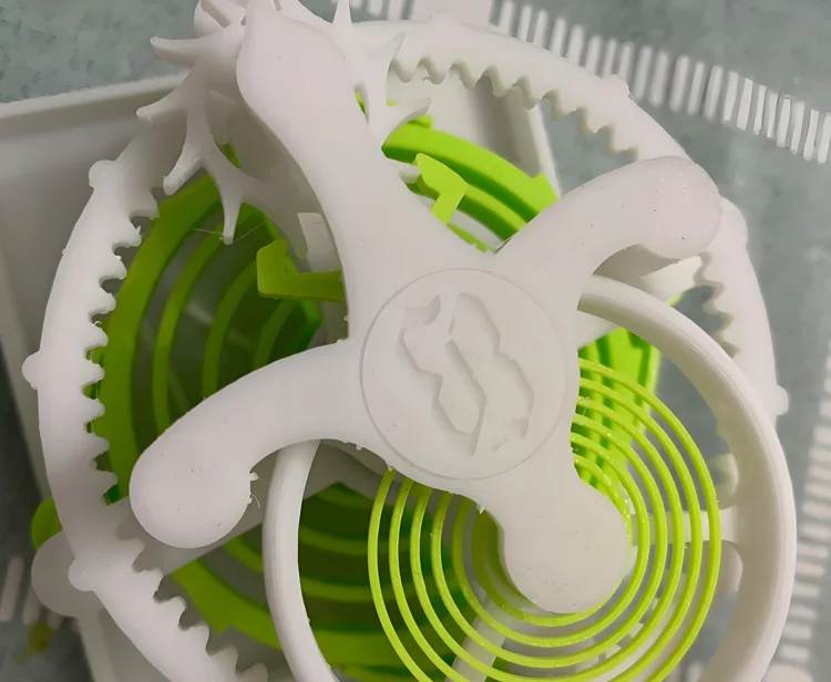 Moldeado de caucho e impresión 3D