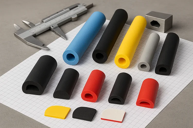 Profilés et tubes en mousse industrielle