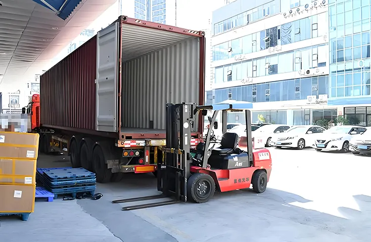 Embalagem e transporte de peças com vedação de borracha