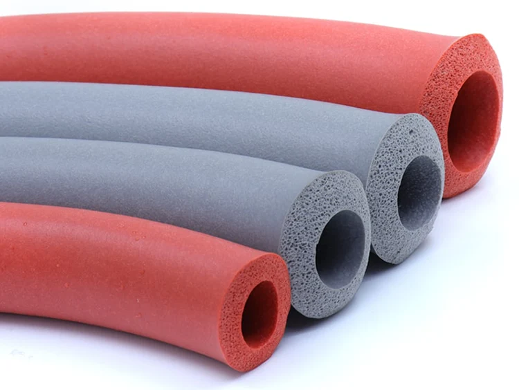 Silicone sponge tube