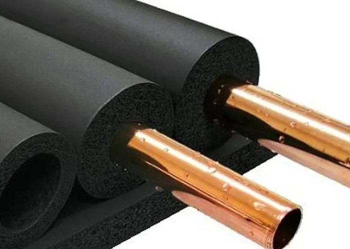 Изоляция медных труб кондиционера HVAC