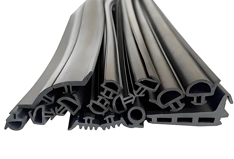 Tiras de vedação EPDM personalizadas em vários formatos
