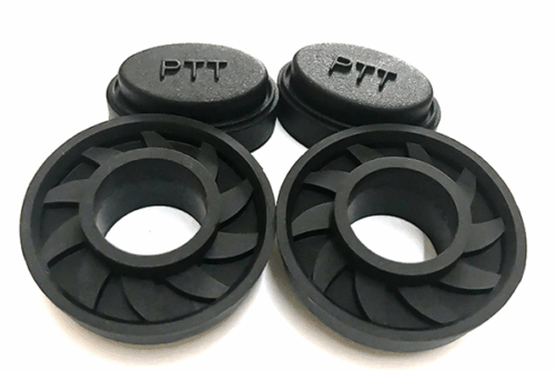 Piezas moldeadas de EPDM