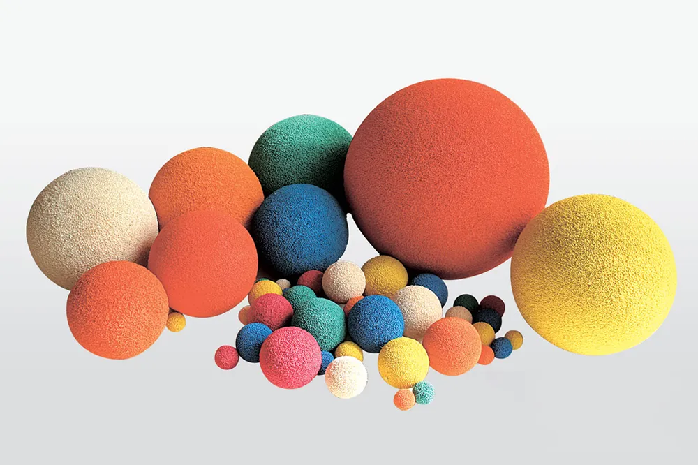 elastic sponge balls