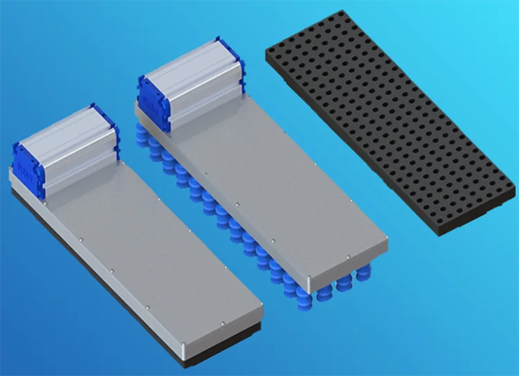 Aplicações das ventosas de esponja a vácuo